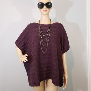 OLD NAVY Cable Knit Poncho
